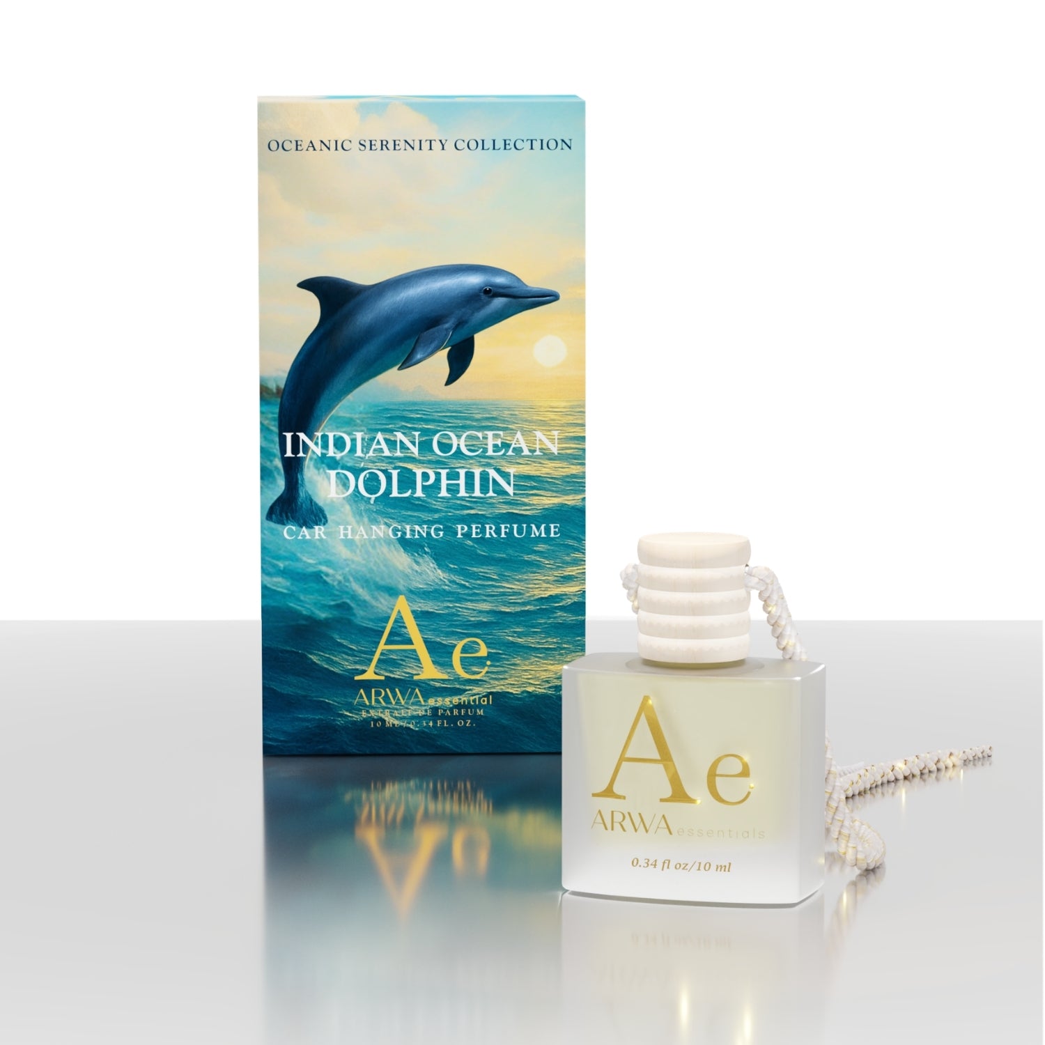 Indian Ocean Dolphin Car Perfume Spray | 50ml