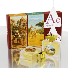 Masai Mara Amber Safari + Ranthambore Royal Oud Safari Car Perfume Spray | 50ml Each