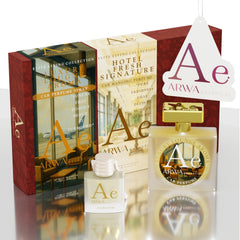 Luxury Lounge Aroma Car Perfume Spray 50ml + Hotel Fresh Signature Hanging Car Perfume 10ml