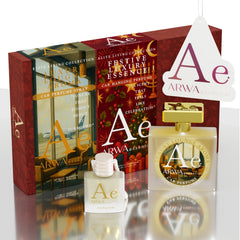 Luxury Lounge Aroma Car Perfume Spray 50ml + Festive Luxury Essence Hanging Car Perfume 10ml
