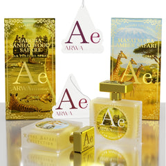 Masai Mara Amber Safari + Tadoba Sandalwood Safari Car Perfume Spray | 50ml Each