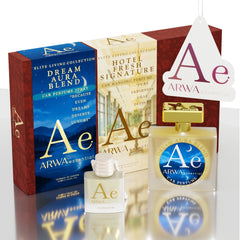 Dream Aura Blend Car Perfume Spray 50ml + Hotel Fresh Signature Hanging Car Perfume 10ml