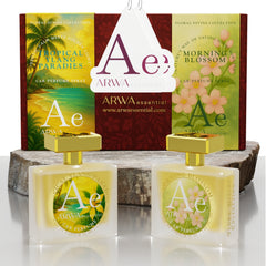 Tropical Ylang Paradise + Morning Blossom Car Perfume Spray | 50ml + 50ml