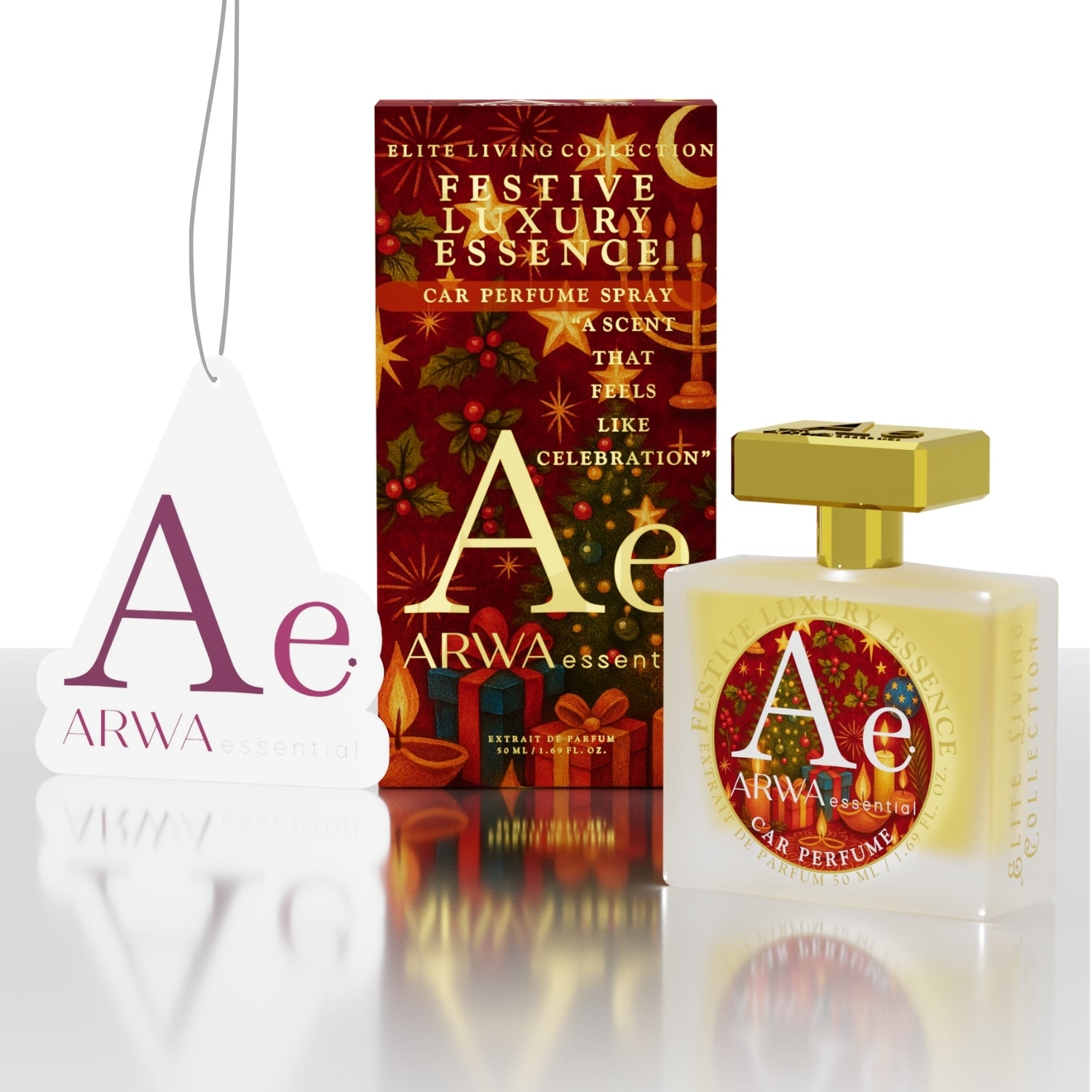 Festive Luxury Essence Car Perfume Spray | 50ml