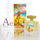 ARWA essential Luxe Citrus Breeze Hanging Car Perfume 10ml + Tropical Fruit Fusion Car Perfume Spray 50ml | Premium Citrus & Fruity Car Fragrance | Luxury Car Perfume Combo