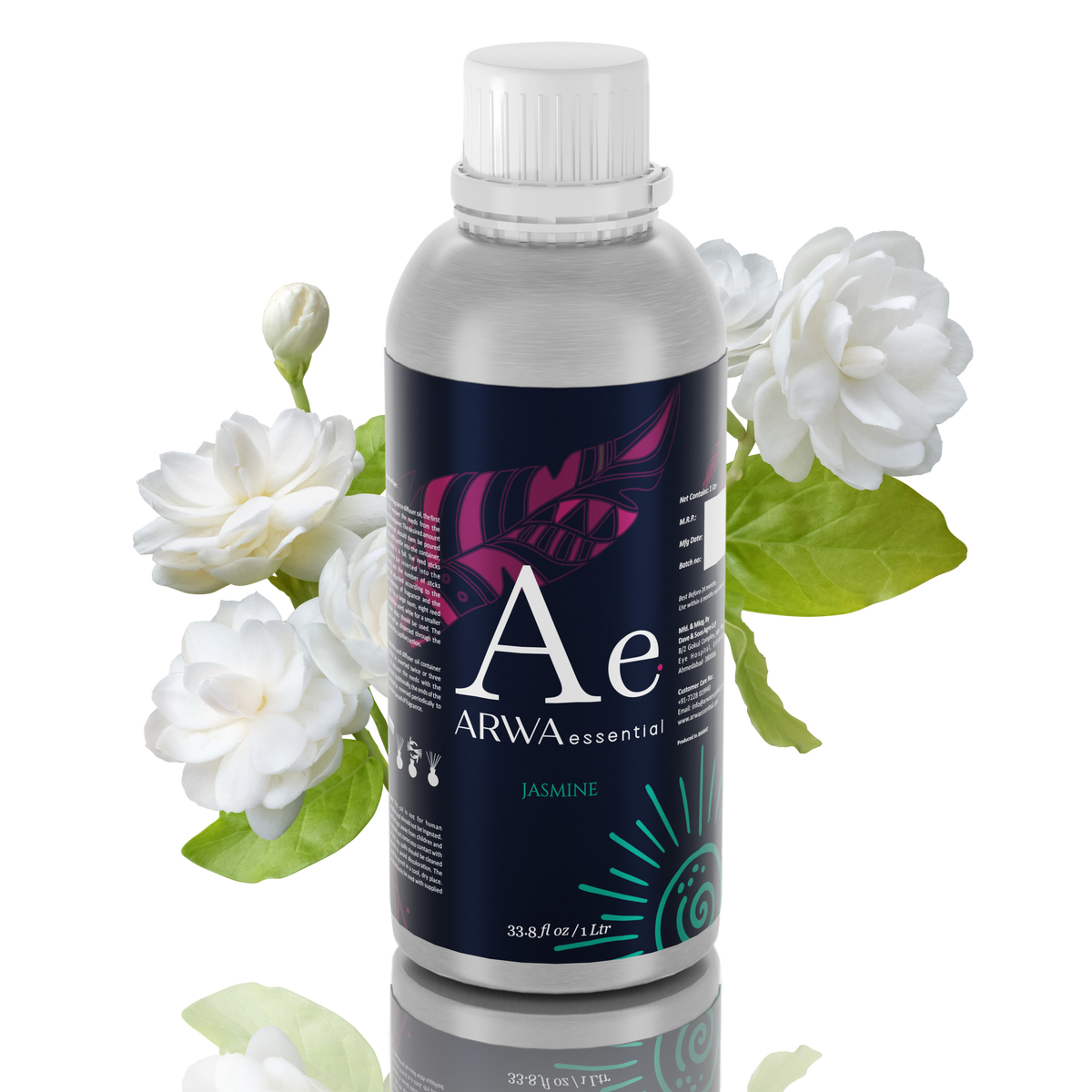 Jasmine Diffuser Oil - Pack of 1 Lit
